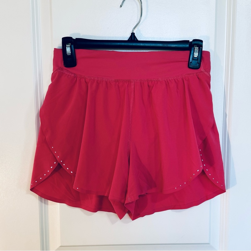 Lululemon Fast and Free Reflective High-Rise Classic-Fit Short 3" Size 4